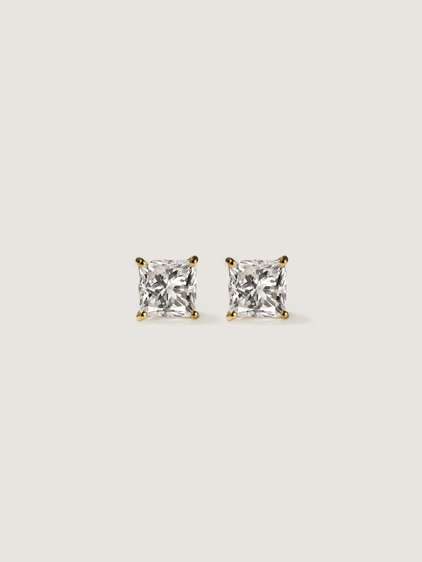 Diamonbliss Lab-Grown Diamond 2.0 cttw Princess Solitaire Earrings