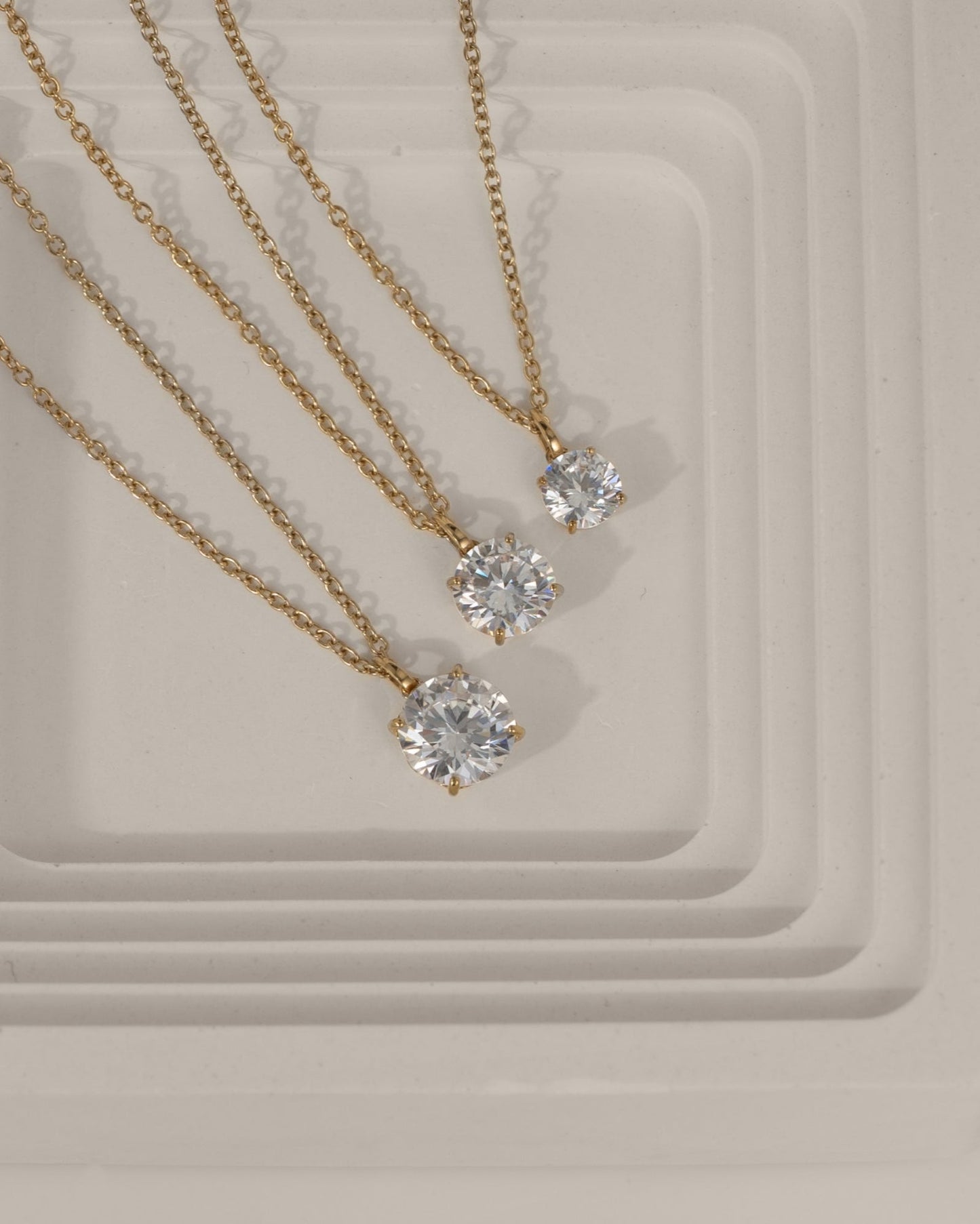 Diamonbliss Lab-Grown Diamond 2.0 cttw Round Solitaire Necklace