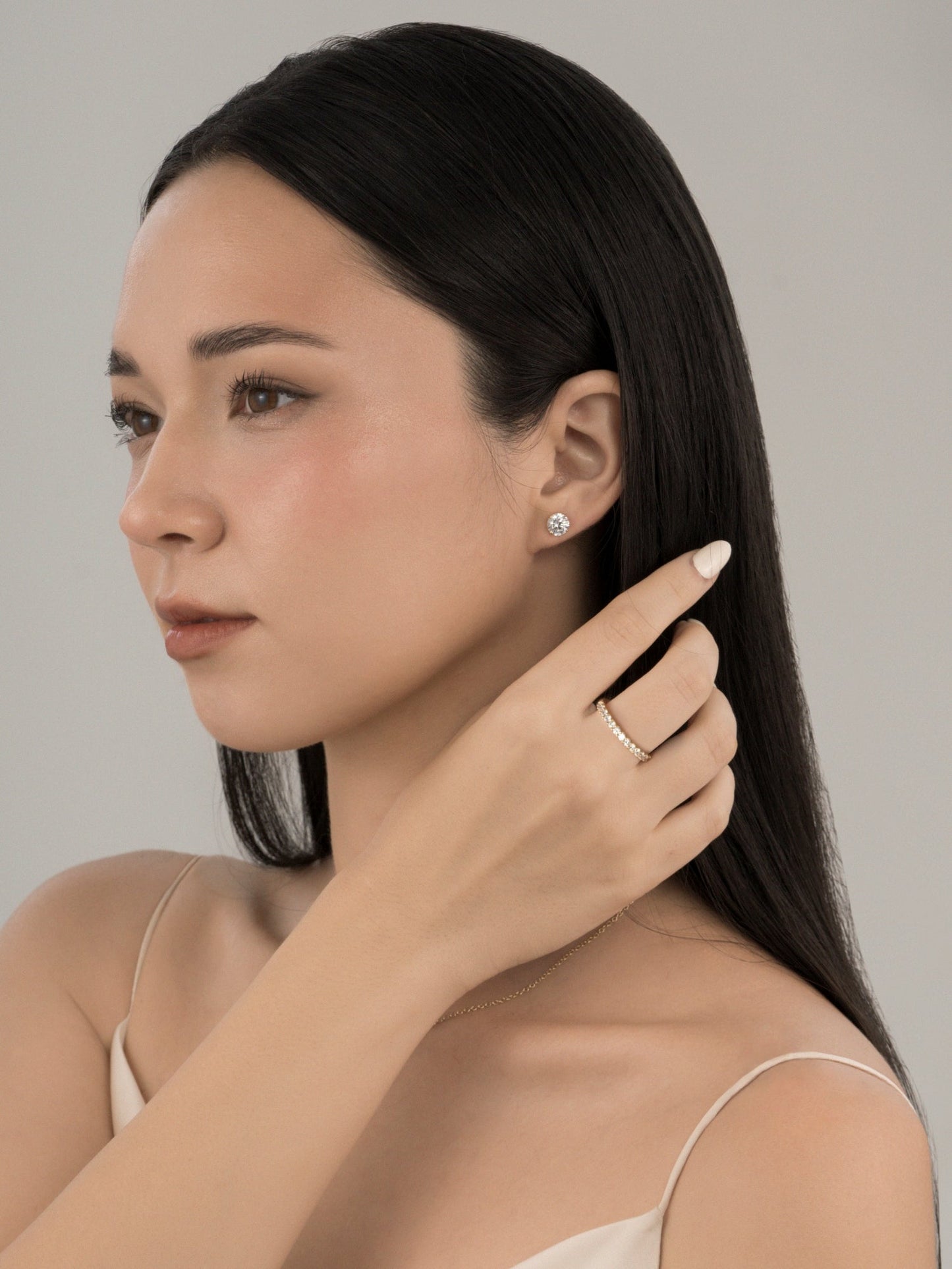 Diamonbliss Lab-Grown Diamond 2.0 cttw Round Solitaire Earrings