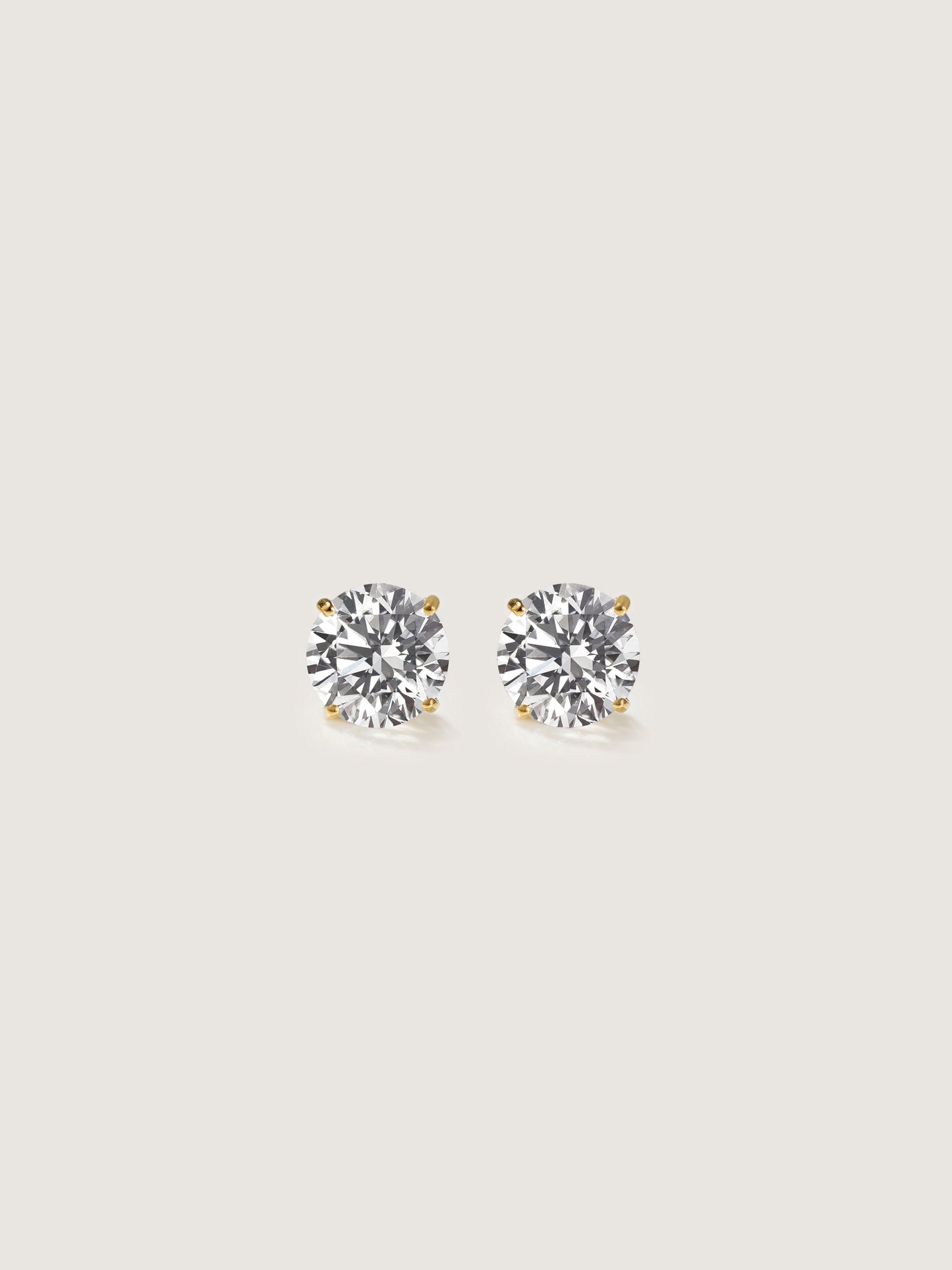 Diamonbliss Lab-Grown Diamond 2.0 cttw Round Solitaire Earrings