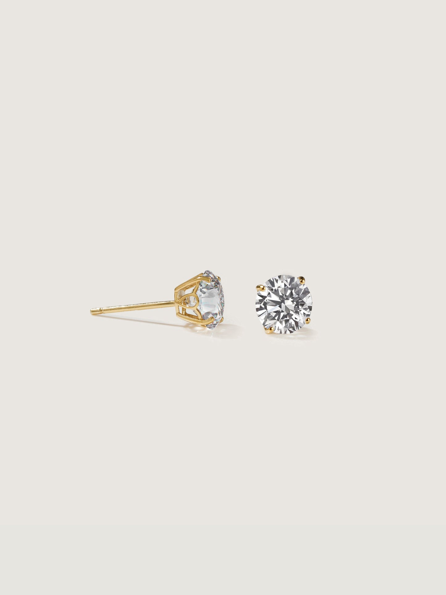 Diamonbliss Lab-Grown Diamond 2.0 cttw Round Solitaire Earrings